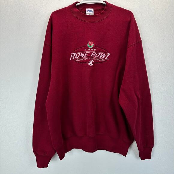 Washington State Cougars Men’s XXL Vintage Pro Player 1998 Rose Bowl Sweatshirt - Picture 1 of 6